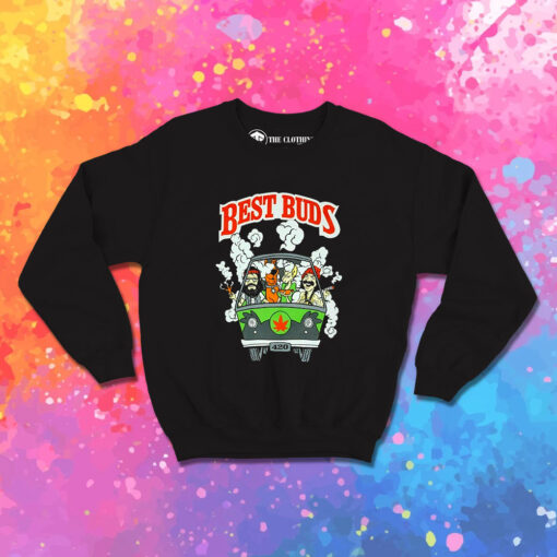 BEST BUDS Cheech And Chong Scooby Doo Sweatshirt 1.jpeg