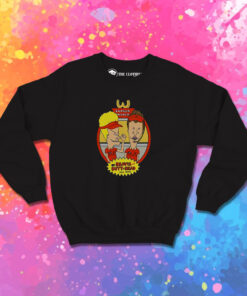 Beavis And Butthead Burger World Circle Frame Sweatshirt 1.jpeg