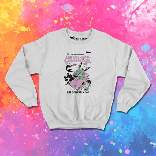 Courage The Cowardly Dog Monsters Sweatshirt 1.jpeg