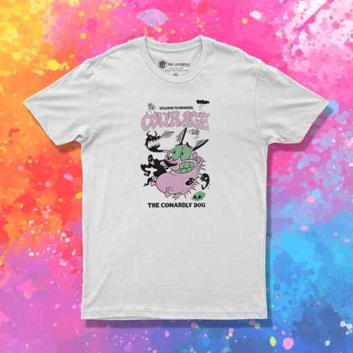 Courage The Cowardly Dog Monsters T Shirt 1.jpeg