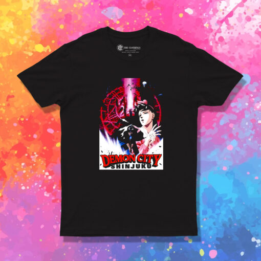 Demon City Shinjuku Japanese Anime T Shirt 1.jpeg