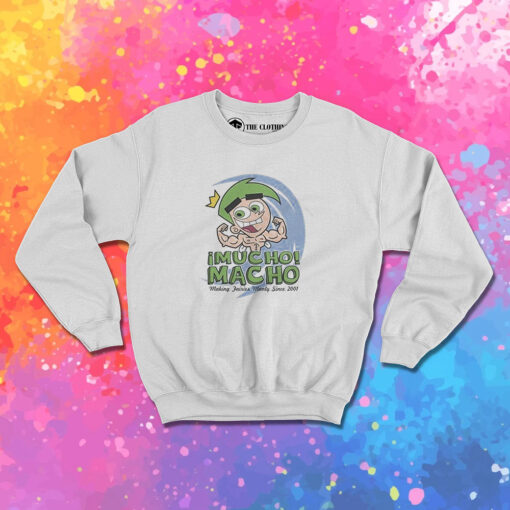 Fairly OddParents Cosmo Mucho Macho Sweatshirt 1.jpeg