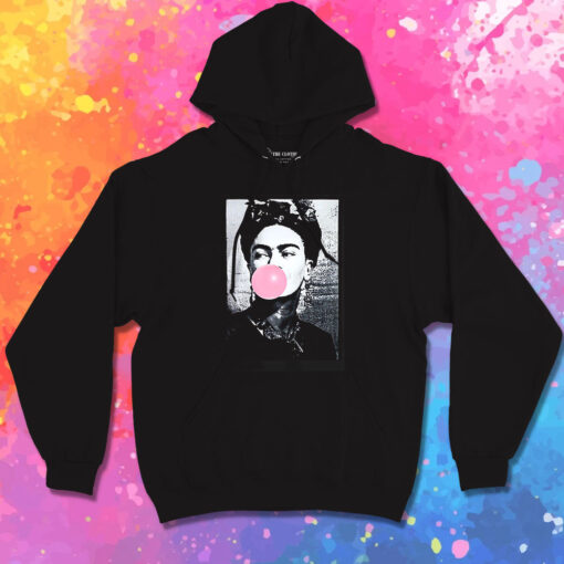 Frida Kahlo Bubble Gum Hoodie 1.jpeg