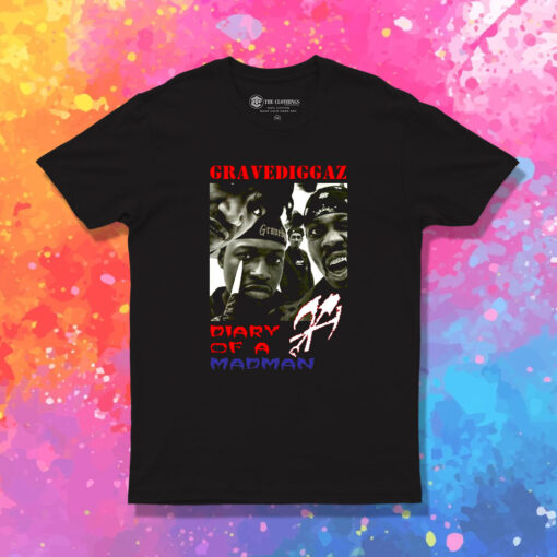 Gravediggaz Diary Of A Madman T Shirt 1.jpeg