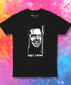 Heres Johnny The Shining Horror Movie T Shirt 1.jpeg