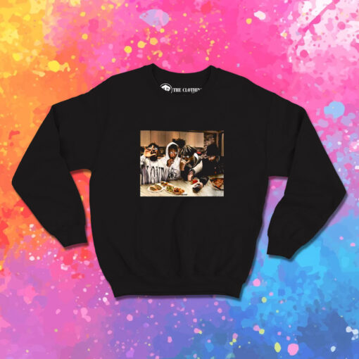 Juice wrld And xxxtentacion Dinner Sweatshirt 1.jpeg