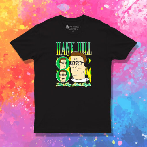 King Of The Hill Hank Green Fire Boyfriend Fit Girls T Shirt 1.jpeg