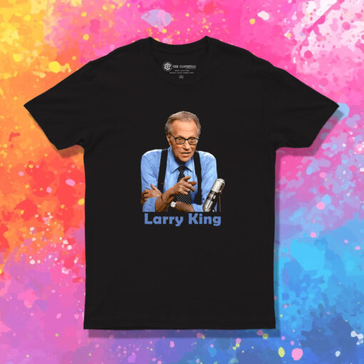 Larry King Live American Television T Shirt 1.jpeg