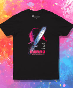 Leatherface The Saw Family Horror Movie T Shirt 1.jpeg