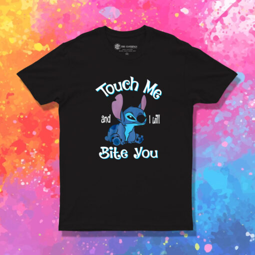 Lilo Stitch Touch Me And I Will Bite You T Shirt 1.jpeg