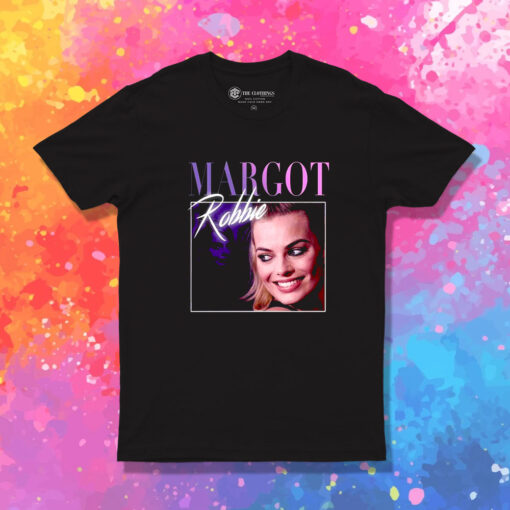 Margot Robbie Vintage Homage T Shirt 1.jpeg