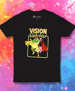 Marvel WandaVision The Vision And The Scarlet Witch T Shirt 1.jpeg