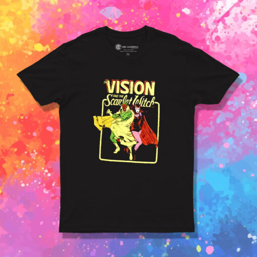 Marvel WandaVision The Vision And The Scarlet Witch T Shirt 1.jpeg