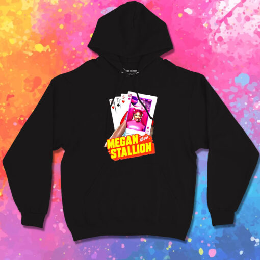 Megan thee Stallion Playing Card Hoodie 1.jpeg