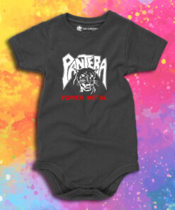 Pantera 1988 Power Metal Album Baby Onesie.jpeg