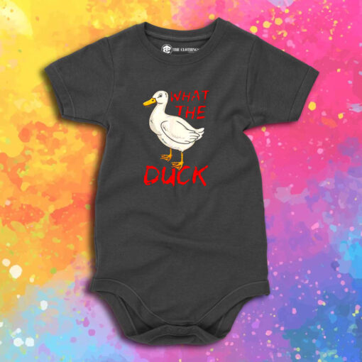 Parody What The Duck Baby Onesie.jpeg