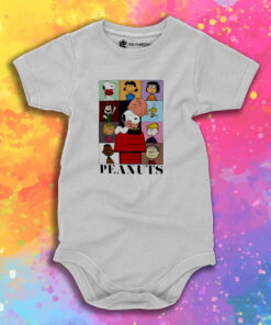 Peanuts Characters Eras Tour Baby Onesie.jpeg