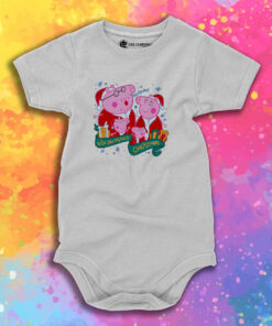 Pepa Wish You Merry Christmas Family Baby Onesie.jpeg