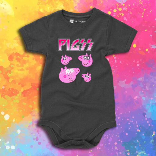 Pigs Peppa Pig x Kiss Band Parody Baby Onesie.jpeg