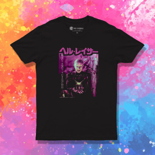 Pink Hellraiser Japanese Horror Movie T Shirt 1.jpeg