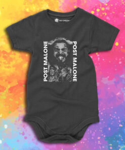 Post Malone Post Malone Tattoos Smoking Signature 2024 Baby Onesie.jpeg