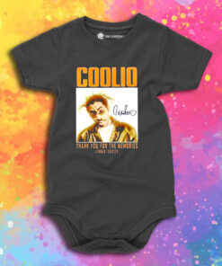 RIP Rapper Thank You For The Memories Coolio Baby Onesie.jpeg