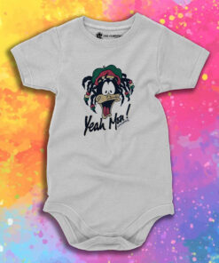 Rasta Daffy Duck Graphic Baby Onesie.jpeg