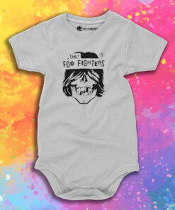 Retro Face The Foo Fighters Tour Logo Baby Onesie.jpeg