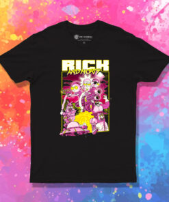 Rick And Morty Action Movie Poster T Shirt 1.jpeg