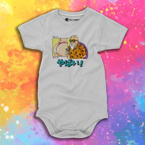 Roshi IG Master Anime Baby Onesie.jpeg