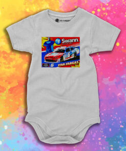 Ryan Vargas Nascar Xfinity Series Swann Security Baby Onesie.jpeg