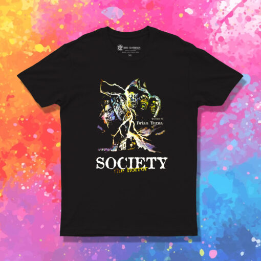 SOCIETY The Horror Scary Movie T Shirt 1.jpeg