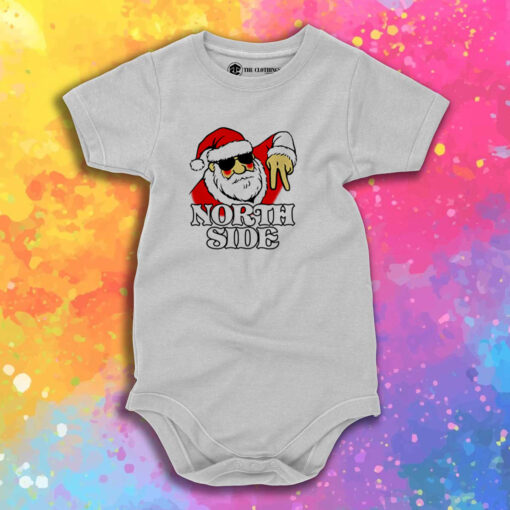 Santa Claus The North Side Baby Onesie.jpeg