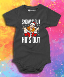 Santa Girl Snows Out Hos Out Christmas Baby Onesie.jpeg