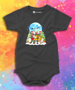 Santa Hat Kobe Bryant Michael Jordan And Lebron James Friends Baby Onesie.jpeg