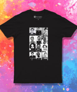 Serial Killers Manson Dahmer Gacy Mugshot T Shirt 1.jpeg