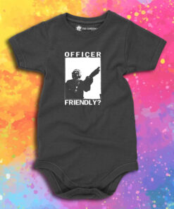 Serj Tankian Officer Friendly Baby Onesie.jpeg