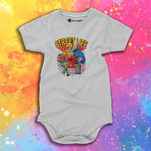 Sesame Street Life Rare Christmas Baby Onesie.jpeg