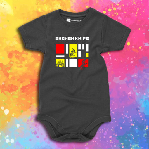 Shonen Knife 40th Anniversary UK Tour 2023 Baby Onesie.jpeg