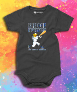 Simpson Los Angeles Dodgers Freddie Freeman Baby Onesie.jpeg