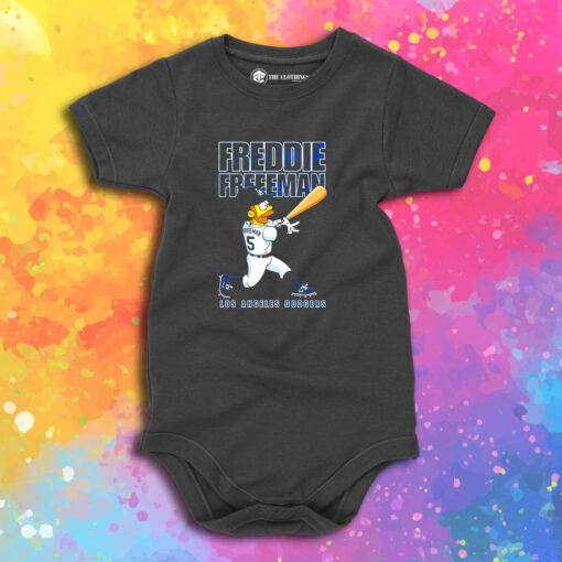 Simpson Los Angeles Dodgers Freddie Freeman Baby Onesie.jpeg