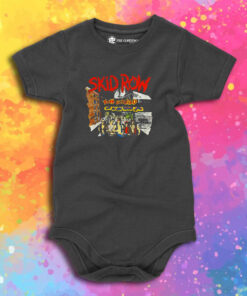 Skid Row Youth Gone Wild With Band Member Names Baby Onesie.jpeg