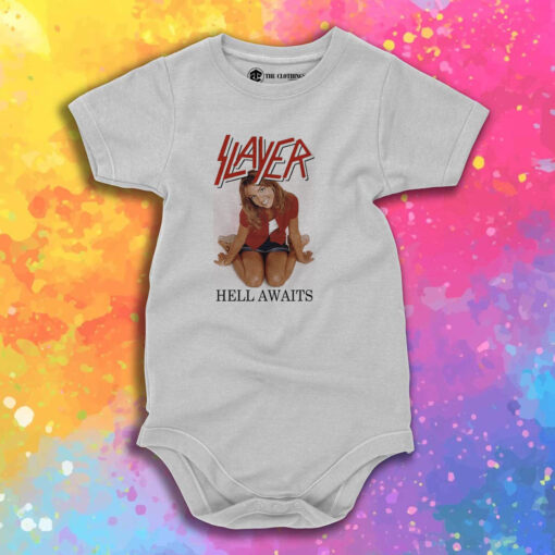 Slayer Hell Awaits Britney Spears Baby Onesie.jpeg