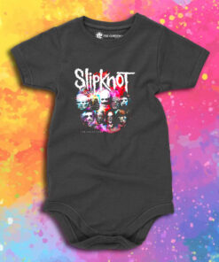 Slipknot The End So Far Masks Baby Onesie.jpeg