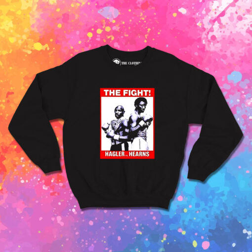 The Fight Marvin Hagler Vs Tommy Hearns Sweatshirt 1.jpeg