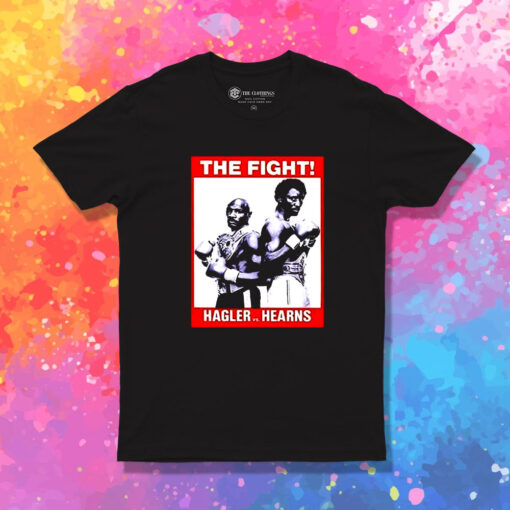 The Fight Marvin Hagler Vs Tommy Hearns T Shirt 1.jpeg