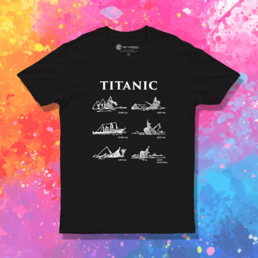 Titanic chronology of accidents T Shirt 1.jpeg