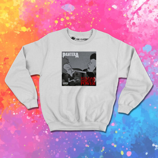 Beavis and Butthead Pantera Vulgar Display of Power Sweatshirt 1.jpeg