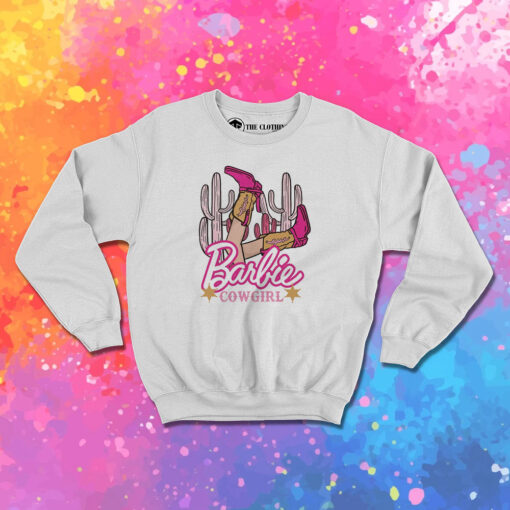 Birthday Party Cowboy Barbie Cowgirl Bachelorette Sweatshirt 1.jpeg