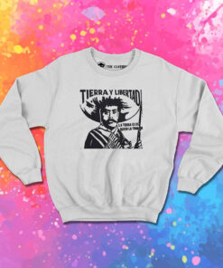 Ezln Zapatista Star Zapata Tierra Sweatshirt 1.jpeg